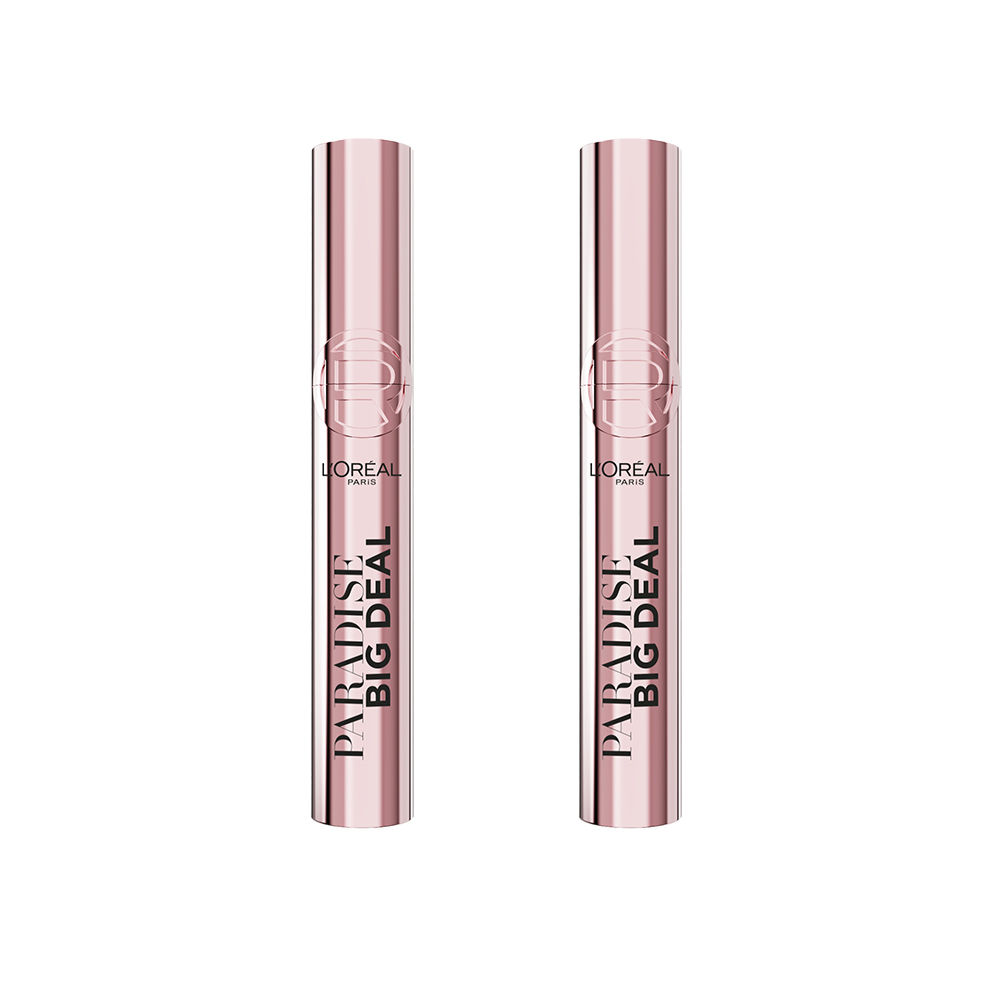 L'Oréal Paris | Pack Paradise Big Deal Máscara de Pestañas Volumen y longitud, 2 unidades
