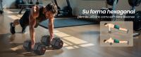 SONGMICS Juego de Mancuernas 30 kg, Mancuerna Ajustable, Peso Hexagonal para Entrenamiento, Fitness, Levantamiento en Casa, Gimnasio - details 0