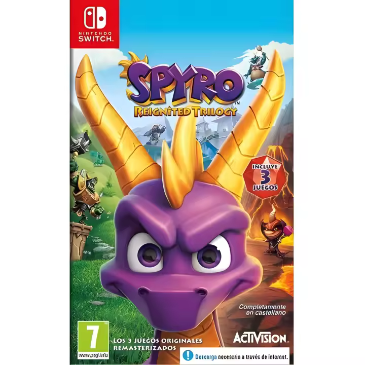Spyro Reignited Trilogy - Nintendo Switch - Nuevo precintado - PAL España - 1