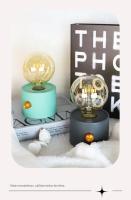 Lámpara Nocturna LED En Forma De Bulbo Retro Iluminación Para Dormitorio Y Corredor Con Pilas Incluidas Luz Para Bebé - details 6