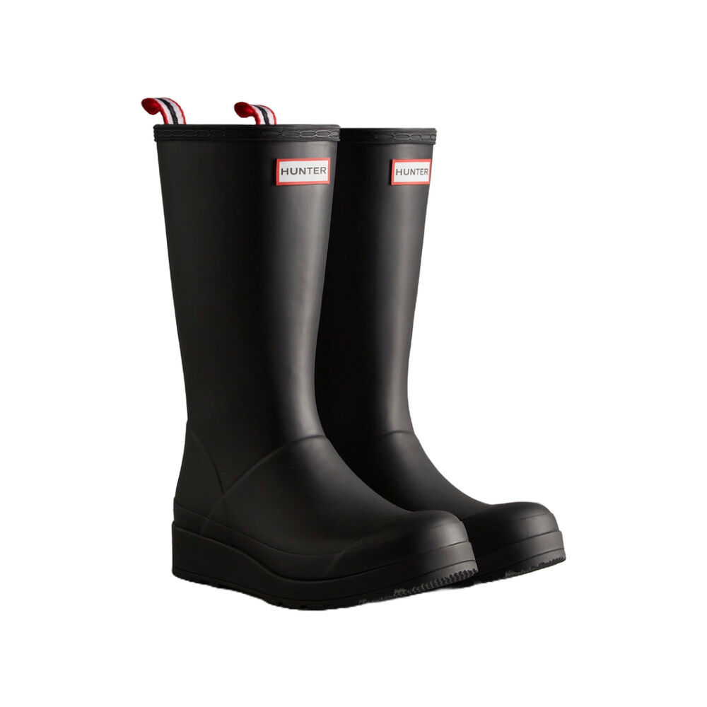 Botas Negras Hunter Boots Play Tall Wellington Black