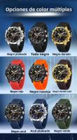 Reloj Deportivo Para Hombre SANDA Con Pantalla Dual Resistente Al Agua 5ATM Luminoso Cuarzo Estudiante Reloj De Mano Con Muestrador Digital Y Analógico - details 10