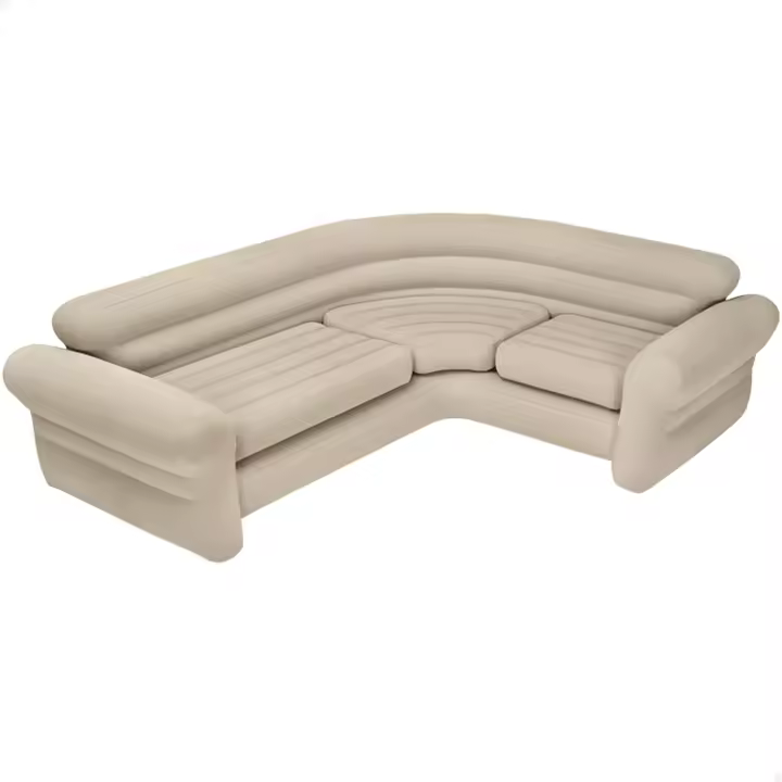 Sofá rinconera hinchable INTEX 257x203x76 cm - 1