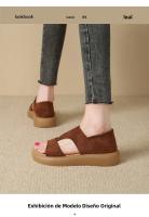 Sandalias Romanas Para Mujer Con Un Tirante Suela Suave Sandalias Planas Transpirables Zapatillas De Playa Comodidad Elevada Estación De Verano - details 11