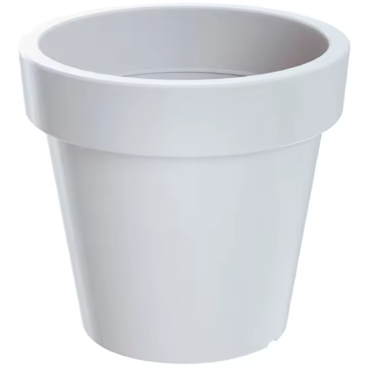 Maceta de Plastico Lofly en Color Gris 13.4x13.4x12 Cm - Prosperplast - 1