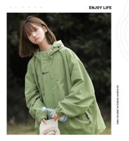Chaqueta De Senderismo Impermeable Para Mujer Chaqueta Deportiva a Prueba De Viento Con Capucha Chaqueta De Rodeo Y Corrida Al Aire Libre - details 11