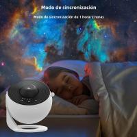 Proyector De Estrellas Luz Nocturna 1pc Galaxia Planetario Aurora Con 13 Discos Reemplazables Para Dormitorio Luz De Noche LED USB - details 7