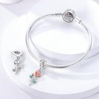 Encantos De Viaje Para Café Plata Charms Para Perros Y Gatos Corazón De Cuentas Adecuados Para Pulsera Original DIY Tendencia Clásica Vintage Romántica - details 547