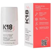 K18 Mascarilla Capilar sin Aclarado con K18Peptide™ 15ml para Reparación Profunda del Cabello Dañado - details 0