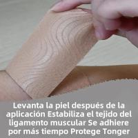 Cinta De Kinesiología Impermeable Para Deportes Protección Y Alivio Del Dolor En Tenis Y Gimnasio Adhesivo De Algodón - details 6