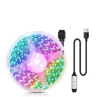 Fresnel LED RGB De Tira USB Luz Cambiante Bluetooth Control Remoto Música Sincronizada DIY Lámpara De Ambiente Para TV Pared Habitación Decoración De Hogar - details 16