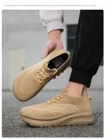 Zapatos De Diario Para Hombre Suela De Goma Plana Transpirable Y Duradera Zapatillas De Exterior Con Diseño Minimalista Talla Verdadera Para Verano - details 5