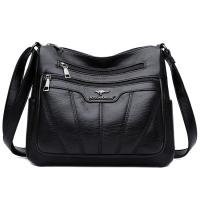 Bolso De Hombro Para Mujer De Cuero Suave Lujo 2023 Bolso De Mano De Diseñador Marca Grande Capacidad Bolsos Cruzados - details 15