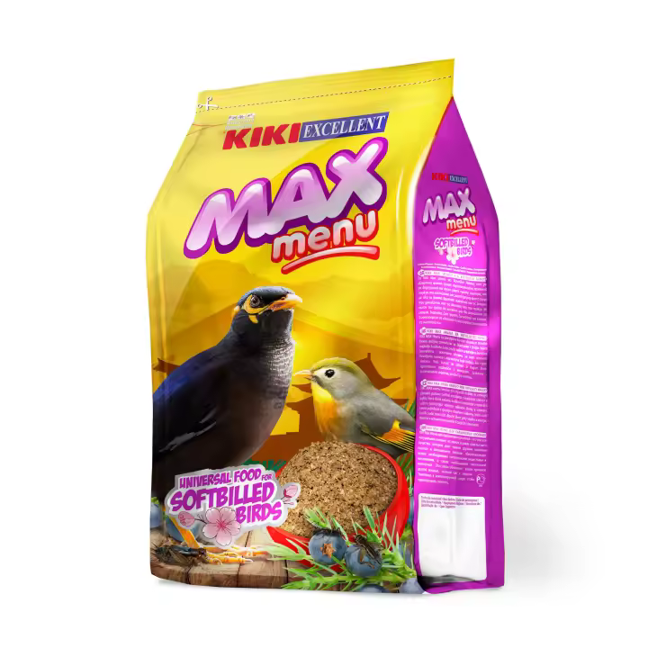 Kiki Max Menu Insectivoros y Frugivoros - Alimento para aves insectívoras y frugívoras - 1