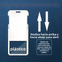 Funda Protectora Para Tarjetas De Acceso Y Comida Moderna Rosa Con Herramientas De Médico Y Enfermera Estilo Clásico Unisex - details 0