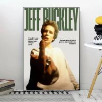 Póster De Jeff Buckley Cantante Para Sala De Estar Dormitorio Oficina O Bar Sin Marco Uso Interior Arte De Pared Para Dormitorio - details 7