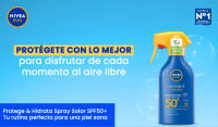 NIVEA SUN Protege & Hidrata Spray Solar FP50+ 250 ml - details 0
