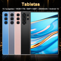 Versión Global pantalla HD Tablet Android 10.1 pulgadas 16GB RAM 1TB ROM 20000mAh Android 13.0 14 núcleo Tablet PC Tipo-C Cámara doble 5MP + 13MP Tarjeta SIM doble Red WIFI Bluetooth GPS WPS Regalos de oficina - details 7