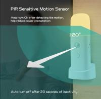 Luz con sensor de movimiento, luz LED recargable con sensor de movimiento con cable USB, luz de pared inalámbrica con encendido/apagado automático - details 3