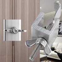 Cerradura De Puerta Portátil Con Doble Ajuste Para Hoteles Seguridad Antigolpes Para Viajes Y Defensa Personal Cerradura De Seguridad Para Puertas De Acero Inoxidable - details 11