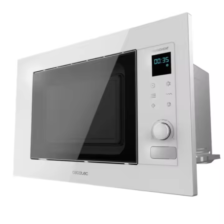 Cecotec Grandheat 2090 Built-in Touch White Microondas Integrable con Grill 21L 1200W Blanco - 1