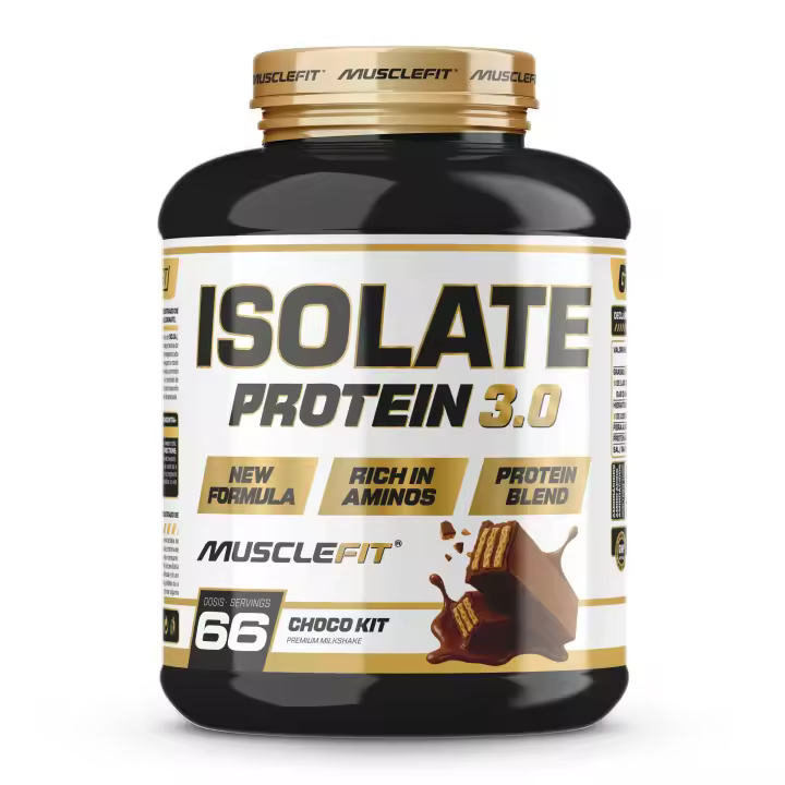 MUSCLEFIT ISOLATE 3.0 BLEND PROTEIN 2kg ENTEGAS 24/48 HORAS - 1