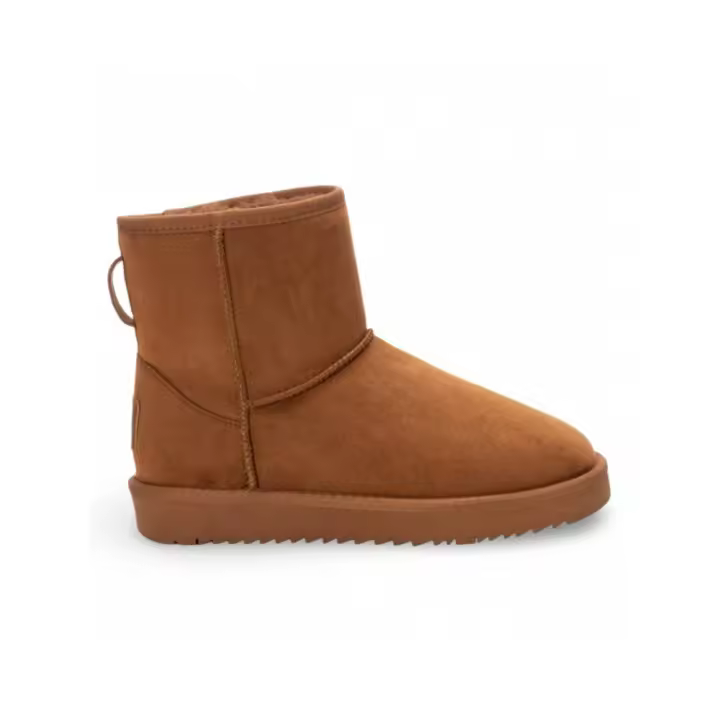 Botines Planos Xti 144444 Mujer Camel - 1