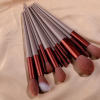 Set De 13 Pinceles De Maquillaje RUZOFO Fibras De Lana Herramientas Cosméticas Para Base Corrector Rubor Polvo Sombra Destacador - details 10