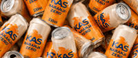 KAS Naranja Zero Refresco de Naranja Sin Azúcar, Latas de 330 ml, Pack de 24 (7,92 L) (Con o sin Regalo) - details 1