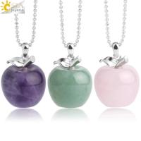 Collar De Delfín Natural Piedra Cristal Colgante Sanación Fluorita Labradorita Amatista Joyería Unisex Tendencia H479 - details 7