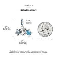 Encantos De Viaje Para Café Plata Charms Para Perros Y Gatos Corazón De Cuentas Adecuados Para Pulsera Original DIY Tendencia Clásica Vintage Romántica - details 463