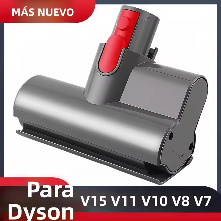 Herramienta De Cepillo Profundo Motorizada Mini Para Aspiradoras Dyson V7 V8 V10 V11 V15 Limpieza Profunda De Matraces Sofás - 1
