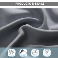 Cortinas De Puerta Negras Aislantes Térmicas Con Encaje Cortinas De Ventana Modernas De 1 Panel Autoadhesivas Para Puerta Francesa - details 18