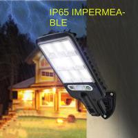 Lámpara De Calle LED Solar Con Sensor De Movimiento Y 3 Modos Impermeable Para Jardín 108/117COB Iluminación De Seguridad Exterior - details 2