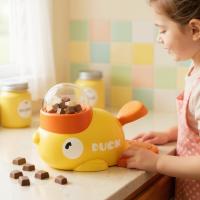 Juguete interactivo dispensador de comida para perros y gatos con forma de pato Marca DI ZE LIN - details 1