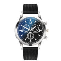Reloj De Pulsera Deportivo De Lujo Para Hombres Relogio Masculino ISHOWTIENDA Cuero Correa De Acero Inoxidable Movimiento Cuarzo Estilo Simple - details 21