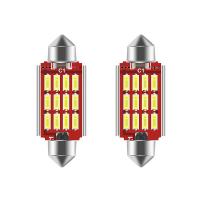 10pcs Bombillas LED Festoon C5W C10W Para Interiores De Coche Lámpara De Lectura Universal 12v Tamaños 31MM 36MM 39MM 41MM 4014 CANBUS - details 1