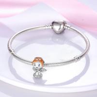 Colgante De Gato Luna Estrella En Plata Para Mujer Pendiente De Earphone Dangle Joyería De Moda DIY Regalo Bangle Bracelet Fit - details 175