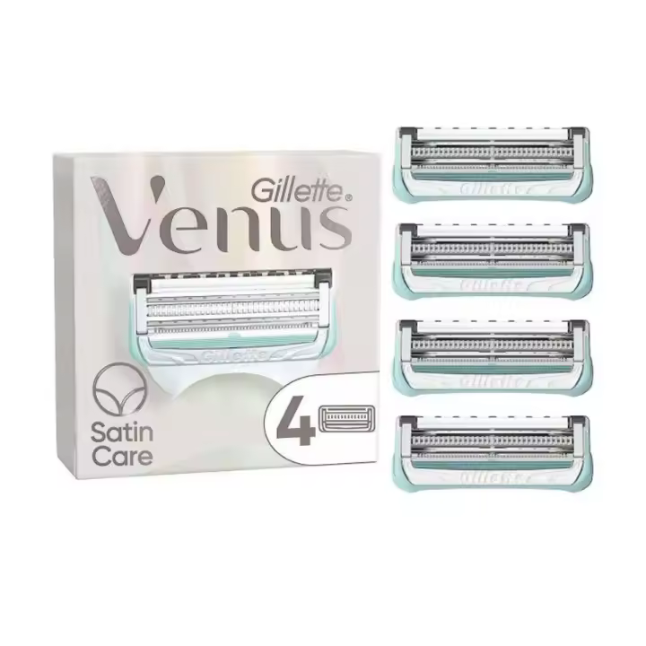 GILLETTE Venus Íntima Cargador con 4 Recambios - 1