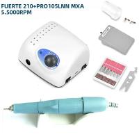 Nueva Llegada 2024 Máquina De Manicura Eléctrica STRONG 210 pro 105 105L Con Brocas De Uñas 65W 45000/500000rpm Para Manicura Y Pedicura - details 0