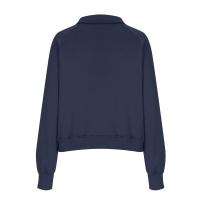 Nueva Sudadera De Mujer Con Capucha Cuello Erguido Otoño Invierno Color Sólido Fleece Manga Larga Bolsillos Cierre Media Pullover Suave - details 37