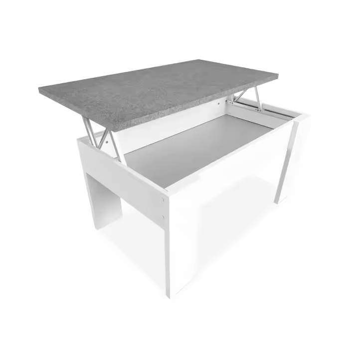 Duérmete Online - Mesa de Centro Elevable Gala - Melamina Alta Calidad - 1