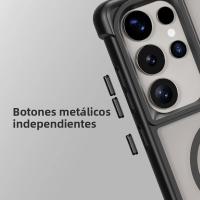 Funda De Teléfono Magnética Para Samsung S25 Ultra S23 S24 Ultra plus Anti Caída En Cuatro Esquinas Color Sólido Compatible Con Magsafe Resistente Al Choque Y a Las Manchas - details 5
