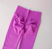 Pantalones De Yoga De Cintura Alta Para Mujer Smooth Quick Dry Talla Verdadera Para Gimnasio Y Correr Pantalones Largos - details 13