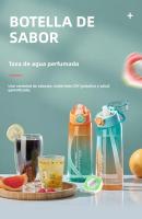 Botella De Agua Creativa Con Cuello Torcido De 900ml BPA Free Para Deportes Al Aire Libre Con Gradiente De Aromas Y 5 Sabores Random - details 0