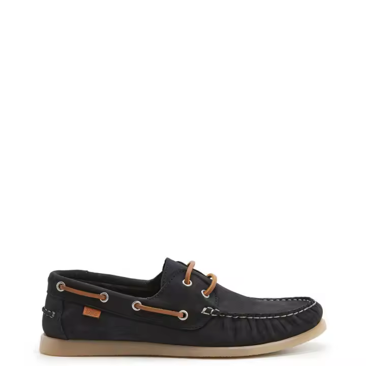 Lois 74410 Náuticos para hombre azul marino en piel 74410-107 - 1