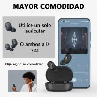 Xiaomi Redmi Buds Essential - Auriculares de Oído con IPX4 Calidad de Sonido HD, Bluetooth 5.2, duración de la batería de 18 Horas, Resistencia al Agua IPX4, Modo Mono/estéreo, Modo de Juego, Llamada Clara(Negro) - details 4