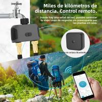 Timer De Agua Automático Con Wifi Hub 2-Enchufe Sistema De Riego Para Jardín Soporte De Alexa Tuya Programador De Riega Herramientas - details 4