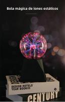 Lámpara De Plasma LED De 3 Pulgadas Luz De Ambiente Para La Pared Control Táctil Decoración Para Dormitorio Regalos Para Niños - details 1