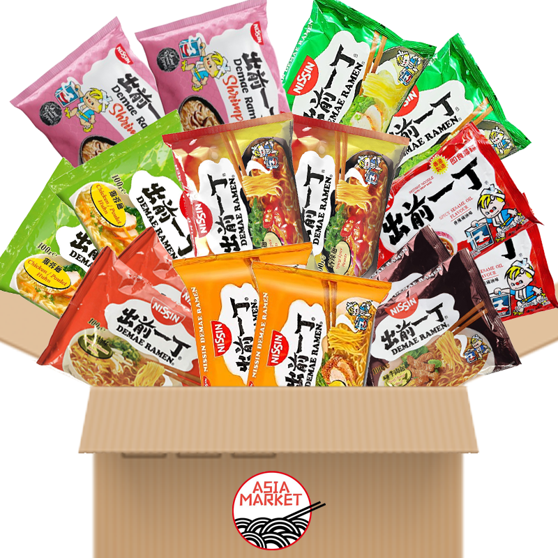 ASIAMARKET 15-20 Paquetes Ramen Experiencia Gourmet de Comida Asiática Instantánea, Aventura Asiática en un Solo Pack: Sabores Exóticos de Fideos Instantáneos, Nissin Demae,Samyang Ramen Hot Chicken Buldak, Nongshim Neoguri.JAPON, KOREA, CHINA, FILIPINA